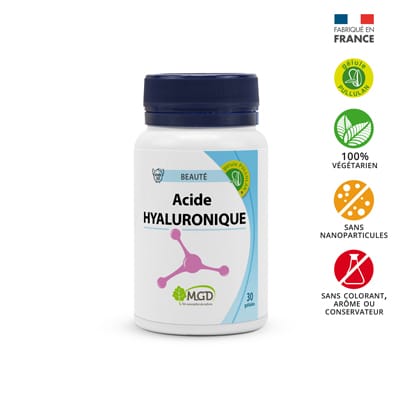 Acide Hyaluronique - Formulé pour favoriser la beauté et l'hydratation de la peau - MGD Nature